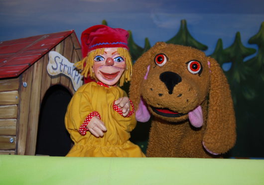 Puppentheater in der Helmholtzstrasse