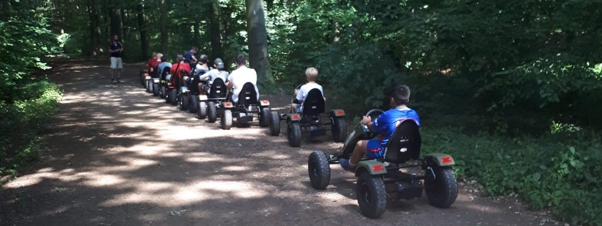 GOKART- OUTDOOR - TOUR im Wald