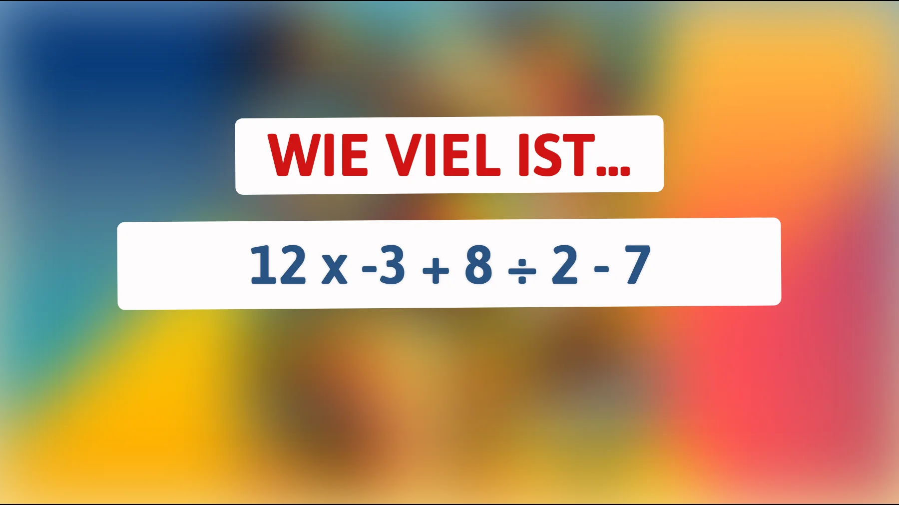 Bist du klug genug, das knackige Mathe-Rätsel zu lösen, das nur Genies durchschauen?"
