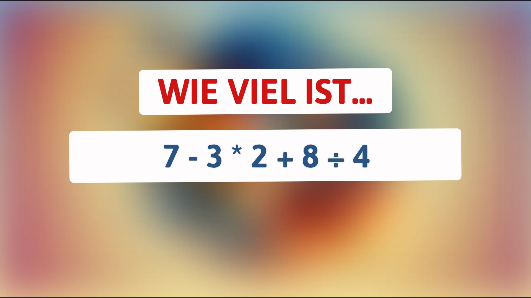 Bist du schlau genug für dieses Mathe-Rätsel? Die Lösung wird dich überraschen!"