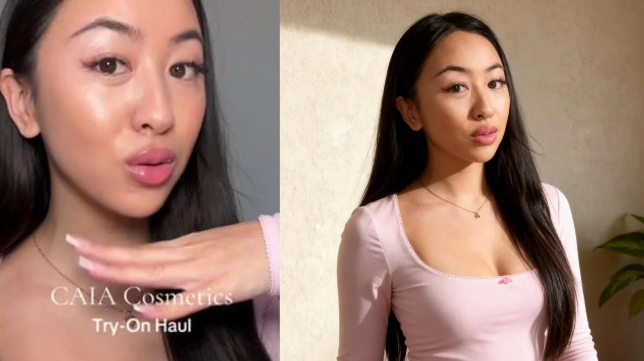 Die Dewy Drops haben's mir angetan 🥰 #dewymakeup #glowymakeup #cleangirllook #makeup #caiacosmetics @CAIA Cosmetics"