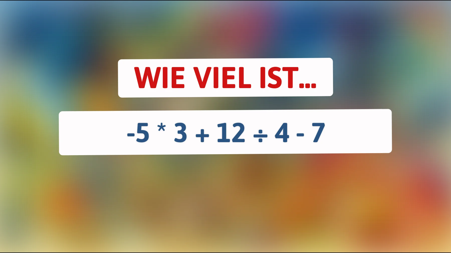 Die ultimative Herausforderung: Nur die klügsten Köpfe können dieses knifflige Rätsel lösen – traust du dich?"