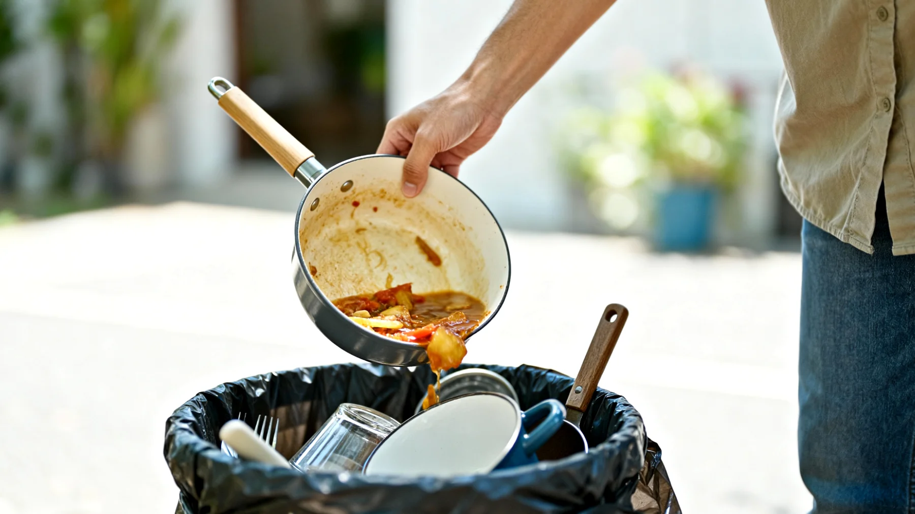 Mülltrennungsbehälter"