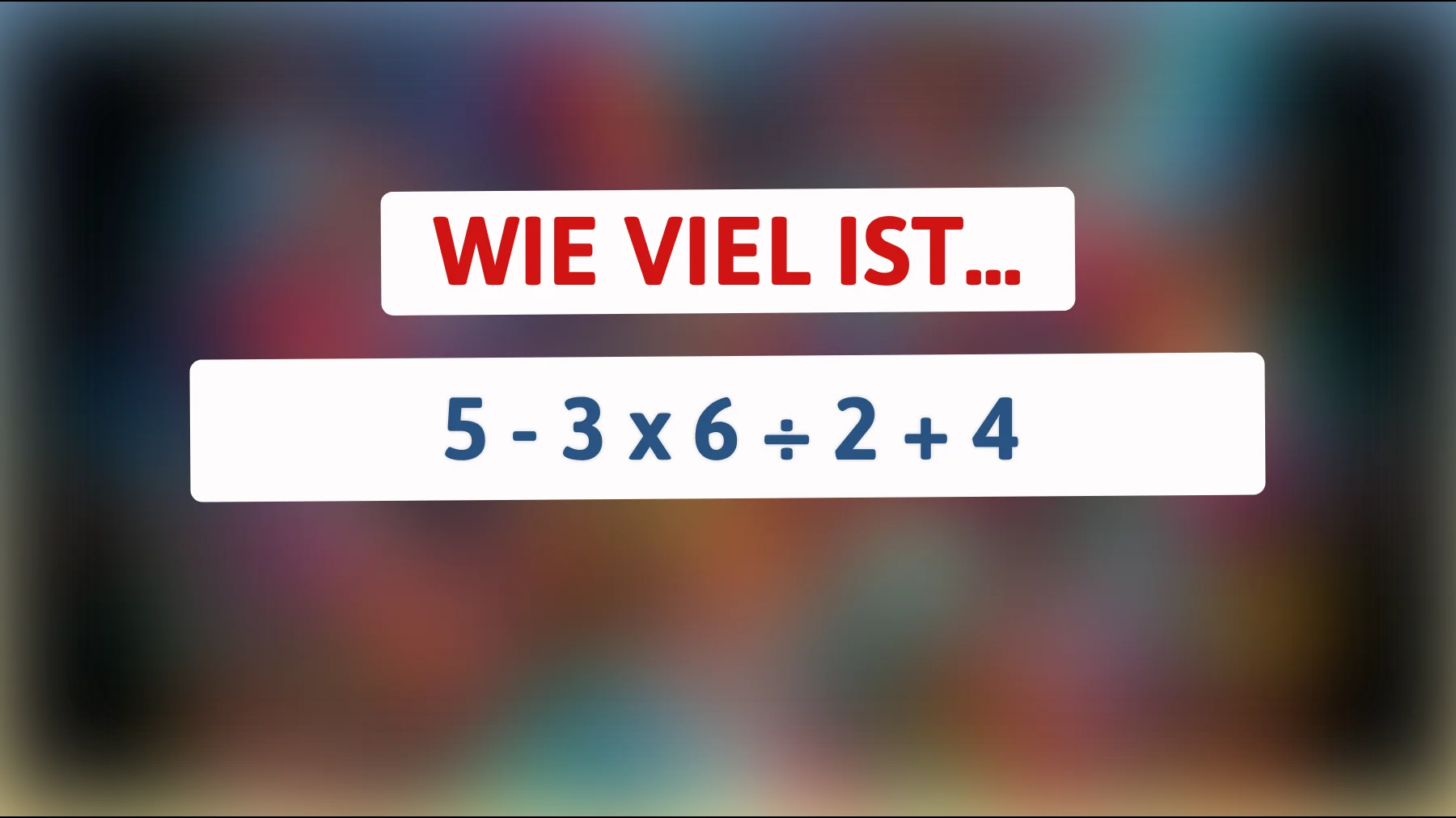 Nur 1 % der Menschen können dieses knifflige Mathe-Rätsel lösen – gehörst du dazu?"