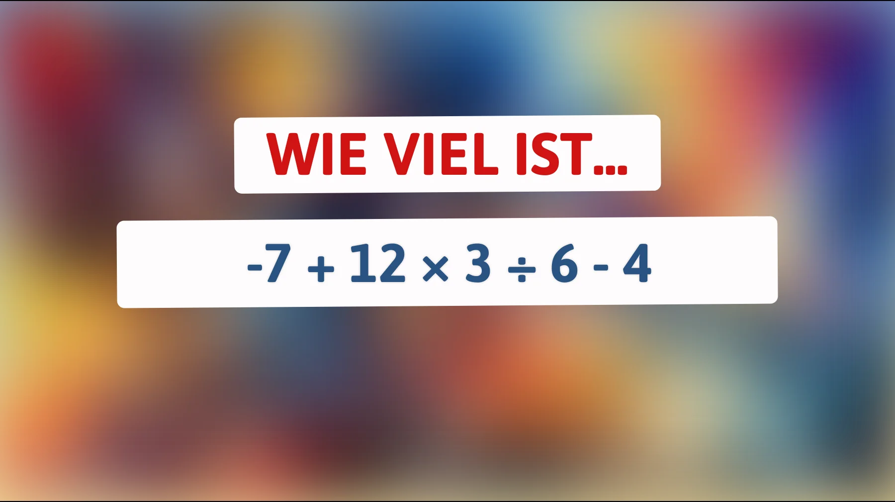 Nur 1 von 10 Menschen kann dieses mathematische Rätsel knacken: Bist du klug genug, um es zu lösen?"