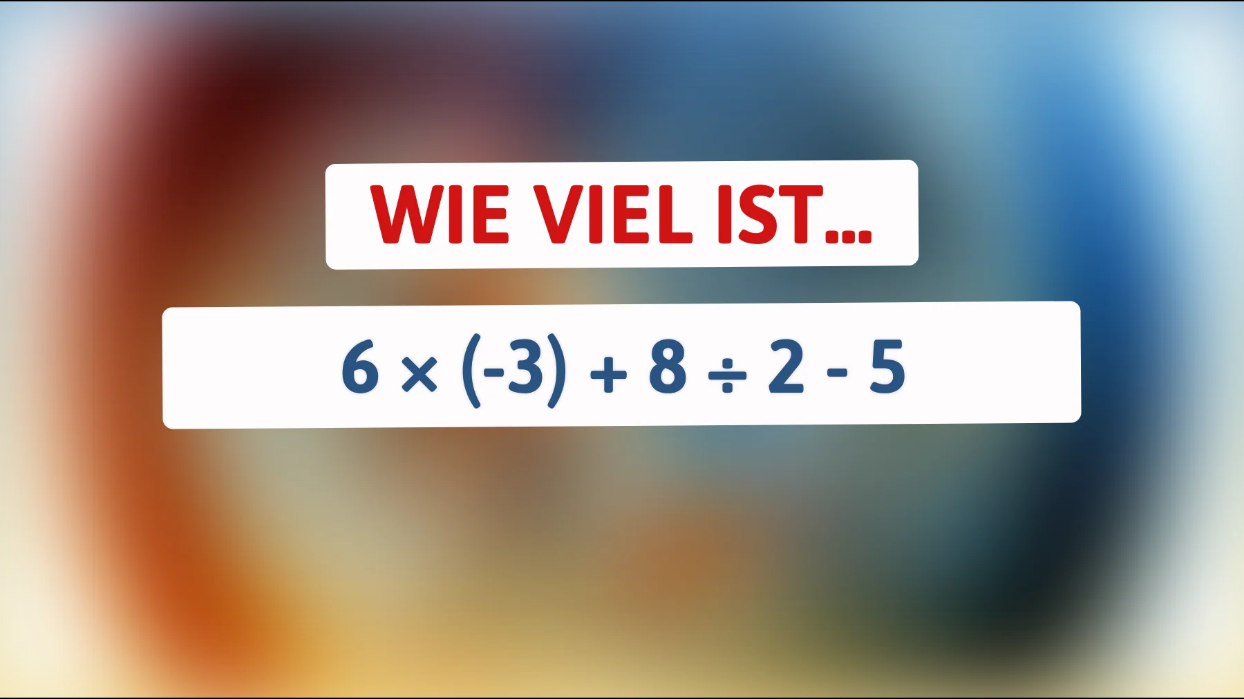 Nur 1% der Menschen können dieses Mathe-Rätsel lösen! Gehört dein Gehirn dazu?"