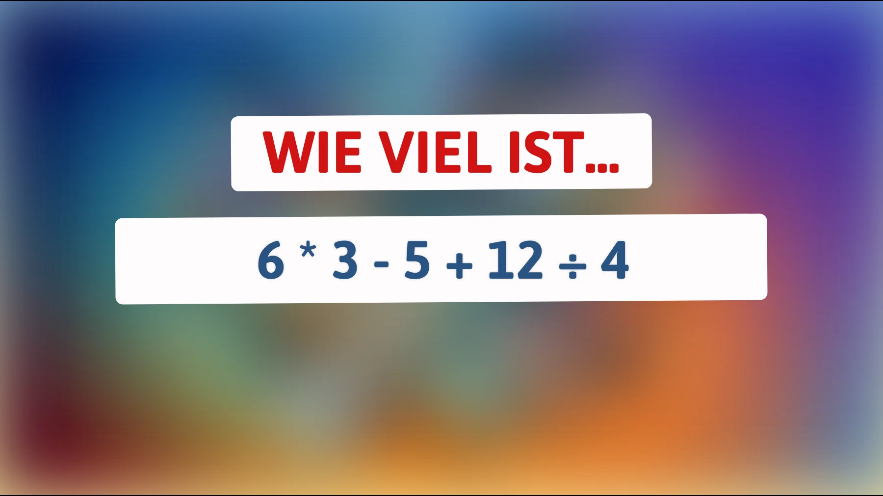 Nur die schlausten Köpfe schaffen es: Kannst du dieses mathematische Rätsel lösen?"