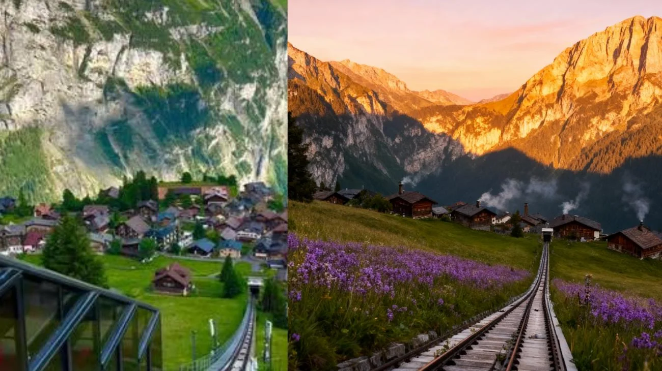 SWITZERLAND 🇨🇭⛰️🏡🌳🌲🏔️ #rosenlaui_switzerland_rosenlaui🏔️ #lauterbrunnen_switzerland🌸🍁 #luzern_switzerland___snow💕 #photographytricks❤️familytimes #switzerlandsnow✨💯"
